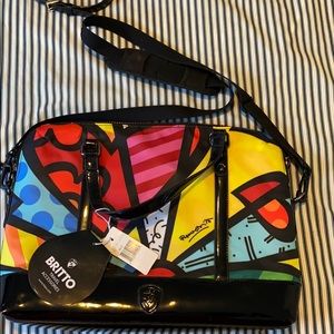 Britto Travel and Laptop bag: band new!!